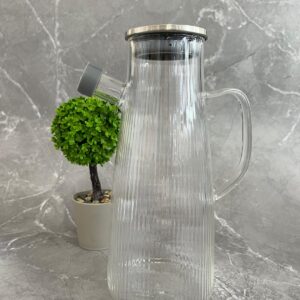 MİEN METAL KAPAKLI CAM YAĞDANLIK 1000 ML