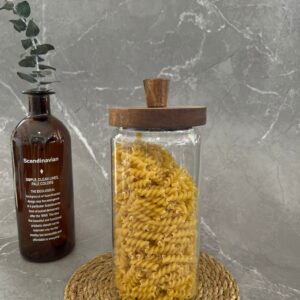 AKASYA KAPAKLI CAM KAVANOZ