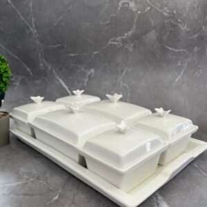 MİEN PORSELEN KELEBEKLİ KAHVALTILIK