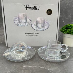 PEROTTİ RİNGO LİNE LUSTER 6’LI FİNCAN TAKIMI