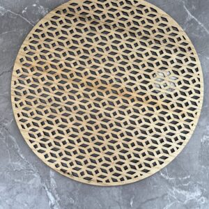 AHŞAP YUVARLAK AMERİKAN SERVİS