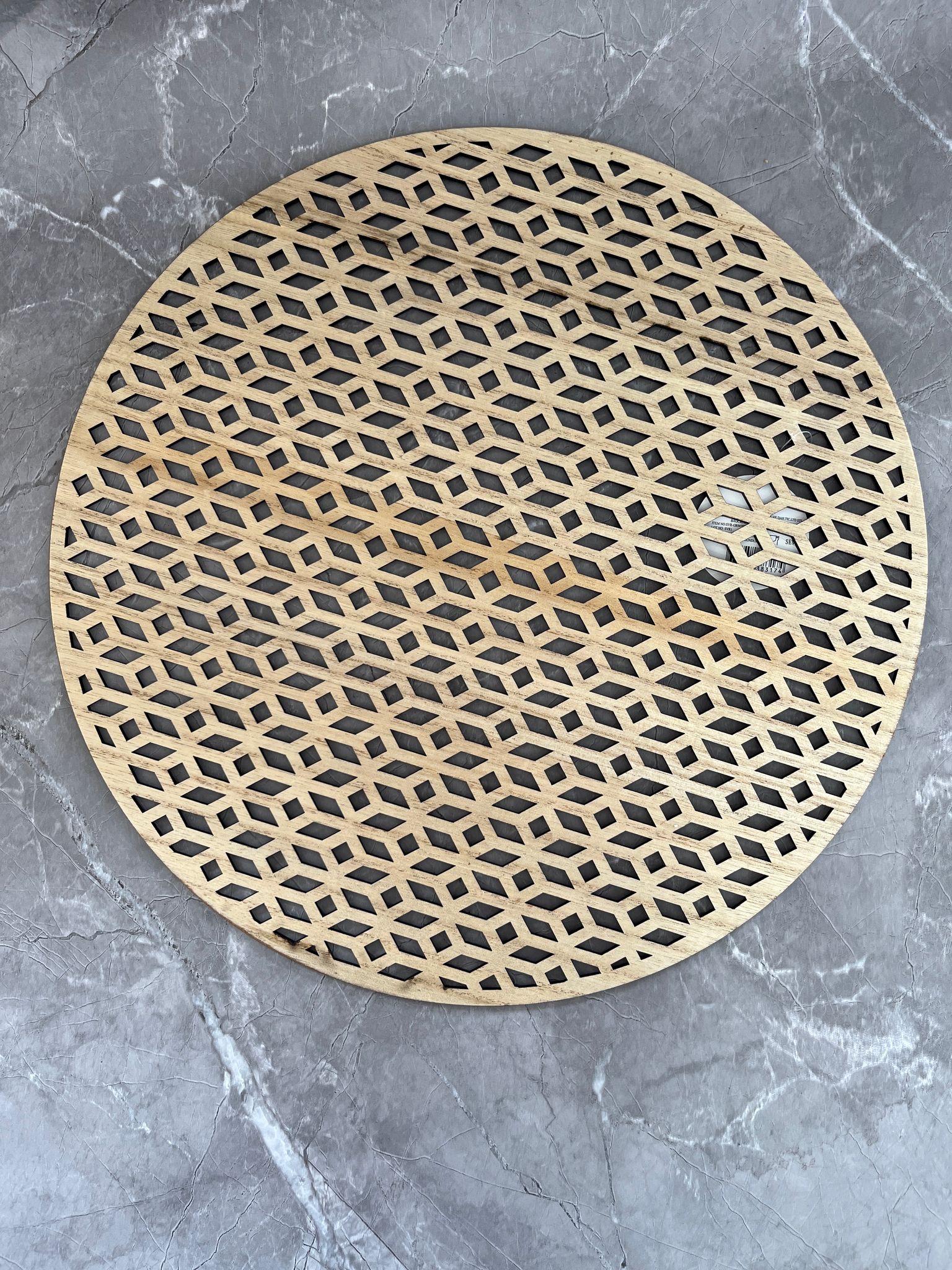 AHŞAP YUVARLAK AMERİKAN SERVİS