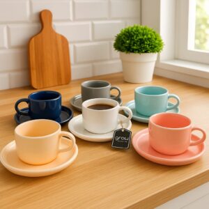 AROW 6’LI FİNCAN TAKIMI