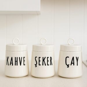 MİEN PORSELEN KAVANOZ SETİ