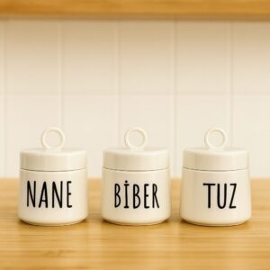 MİEN PORSELEN KAVANOZ SETİ