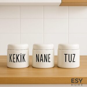 MİEN PORSELEN KAVANOZ SETİ