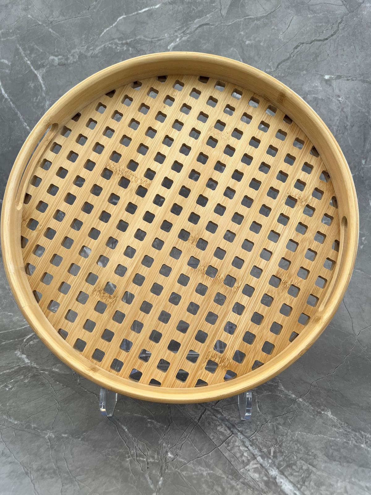 MİEN BAMBU DELİKLİ TEPSİ