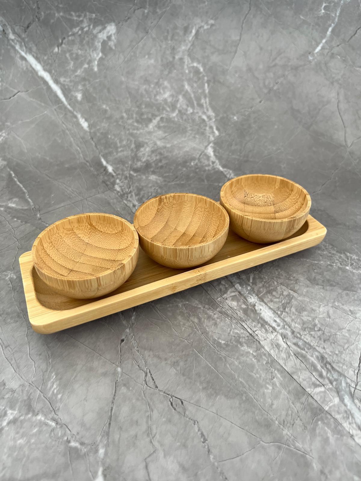 MİEN BAMBU 3’LÜ KASELER