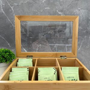 MİEN BAMBU ÇAY KUTUSU