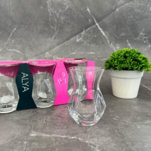 LAV ALYA 6'LI ÇAY BARDAĞI