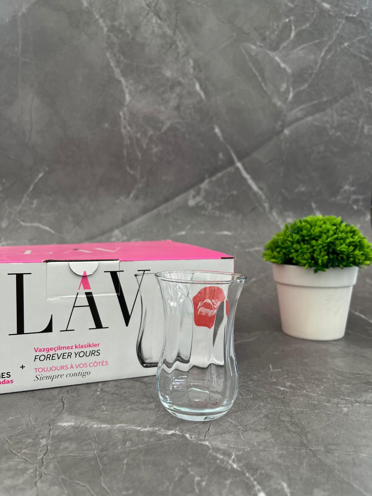 LAV OPTİKLİ 12’Lİ ÇAY BARDAĞI