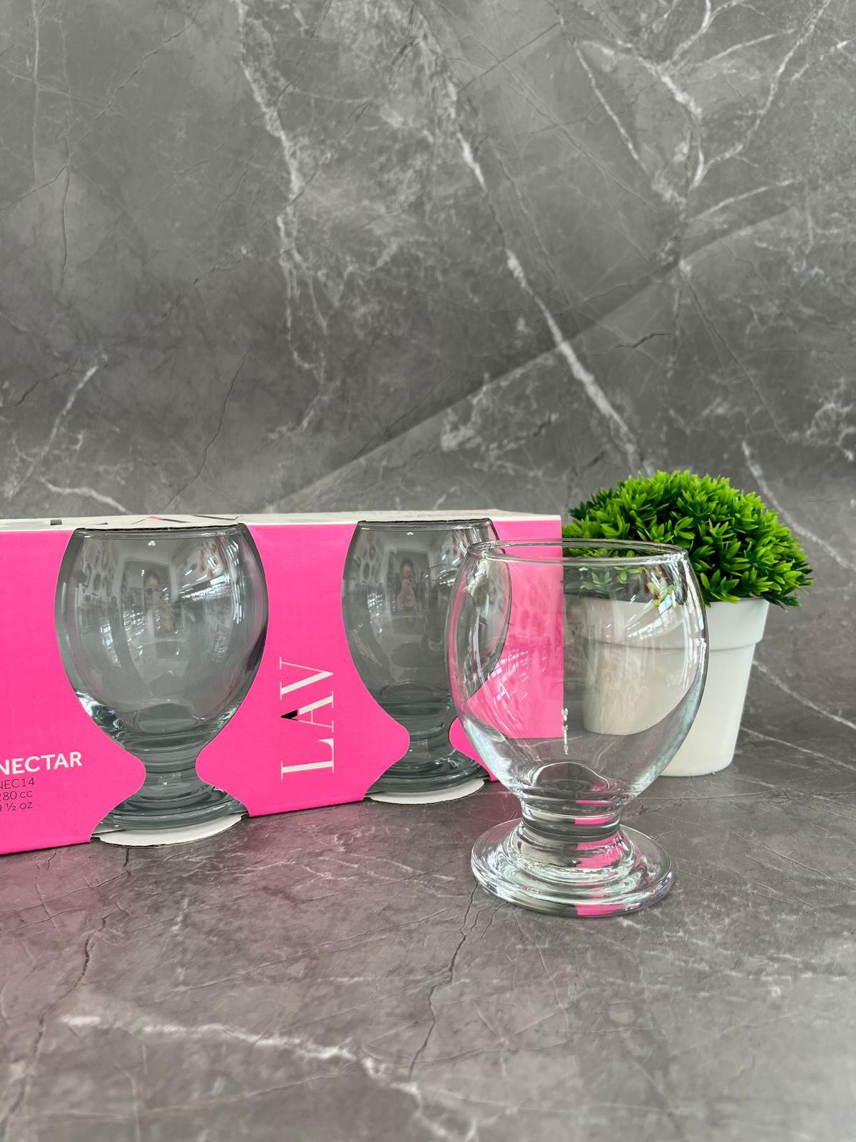 LAV NECTAR 3’LÜ MEŞRUBAT BARDAĞI