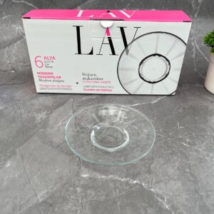 LAV ALYA 6’LI ÇAY TABAĞI