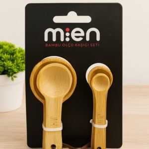 MİEN BAMBU ÖLÇÜ KAŞIĞI SETİ