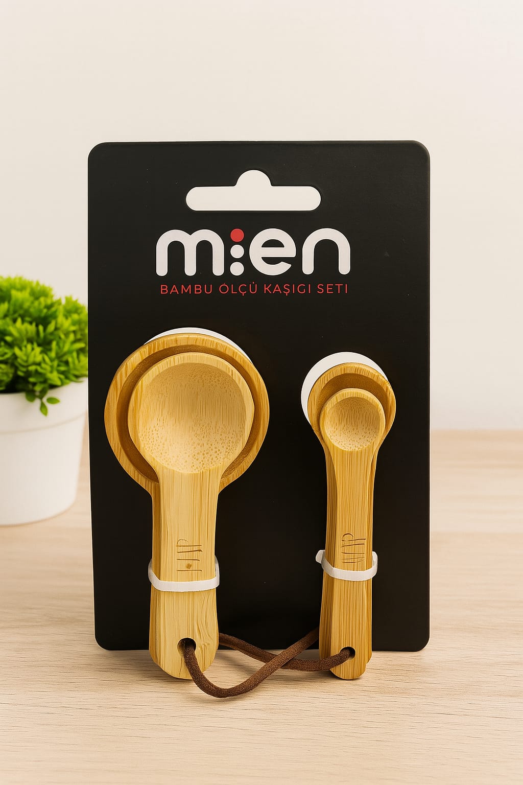 MİEN BAMBU ÖLÇÜ KAŞIĞI SETİ
