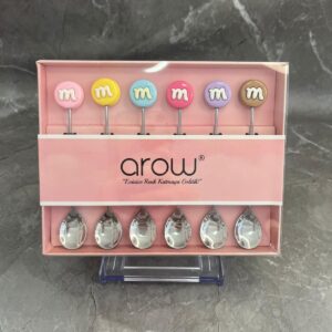 AROW FİGÜRLÜ GÜMÜŞ TATLI KAŞIĞI
