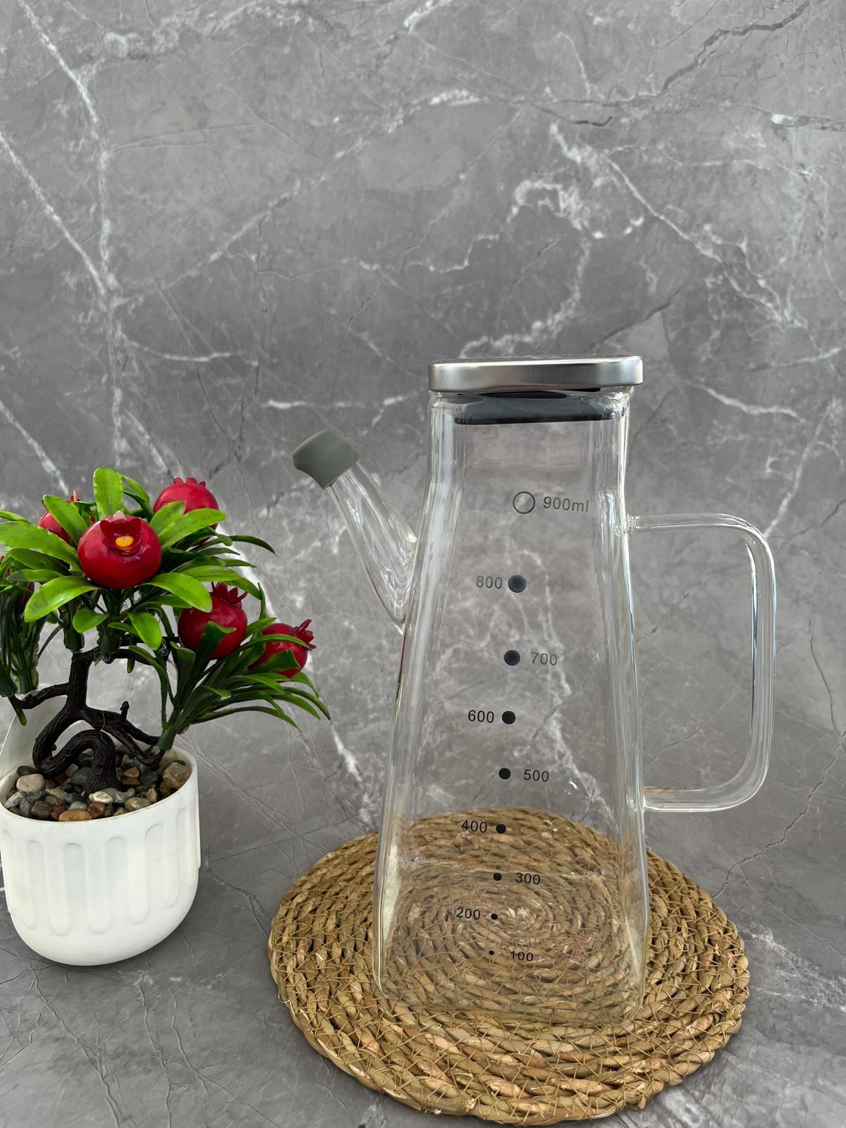 MİEN METAL KARE KAPAKLI YAĞLIK 1000 ML