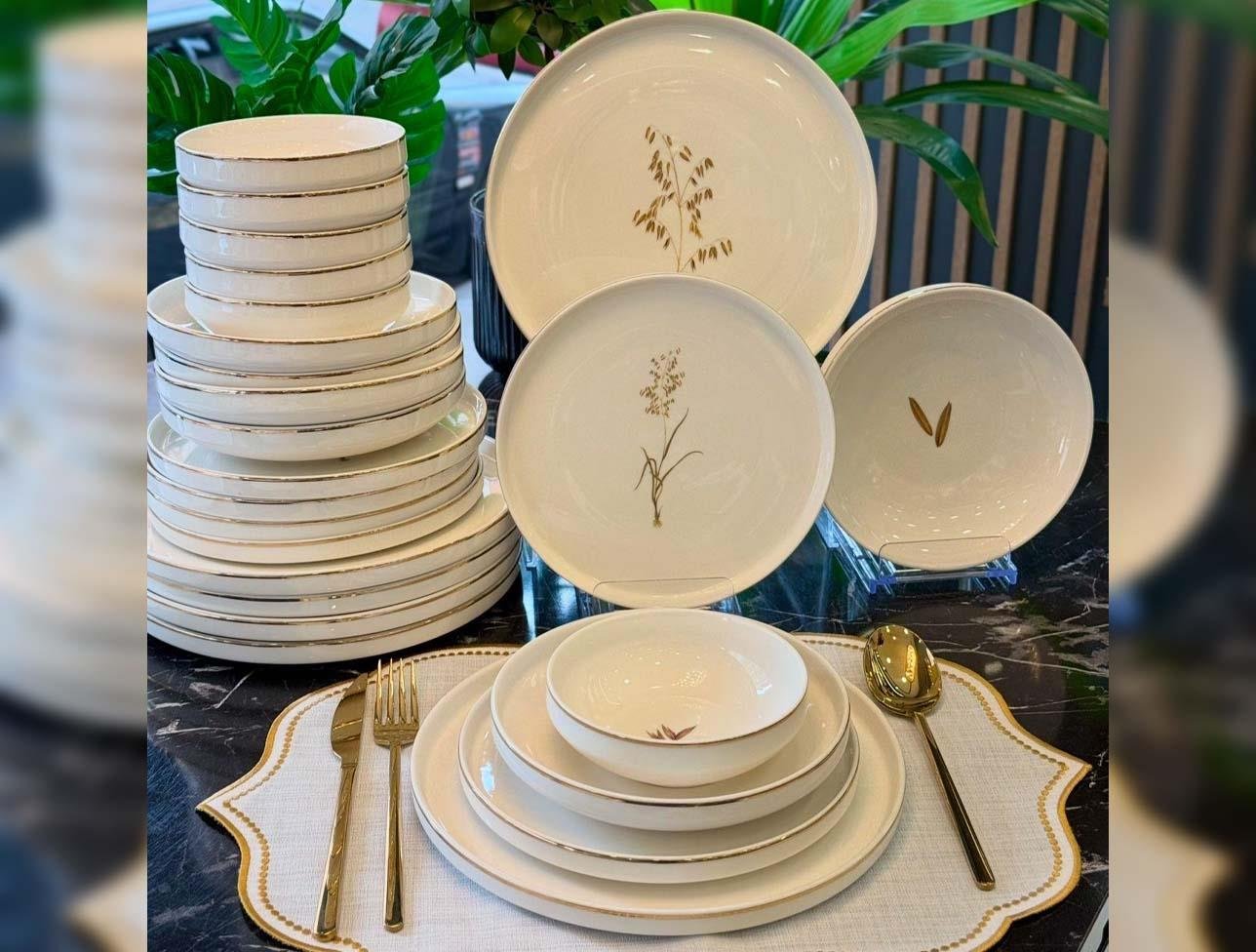 AROW PİNK & MORE 24 PARÇA YEMEK TAKIMI