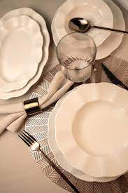 KÜTAHYA MİLENA MODEL PORSELEN 24 PARÇA YEMEK TAKIMI