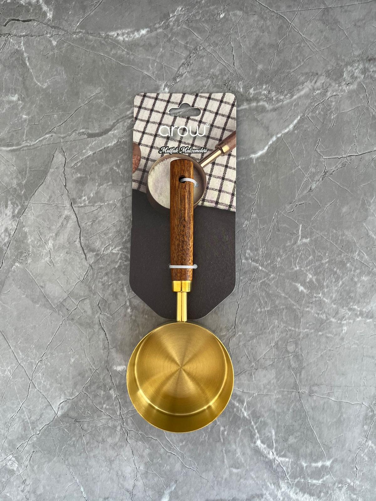 AROW AHŞAP SAPLI GOLD ÖLÇÜ KAŞIĞI