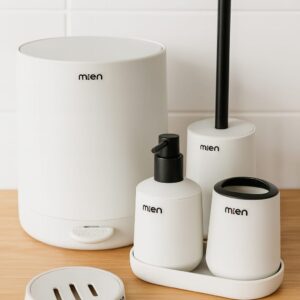 MİEN KARE 5 PARÇA BANYO SETİ