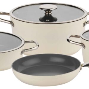 AROW CORNBİLL SERAMİK BEYAZ TENCERE SETİ