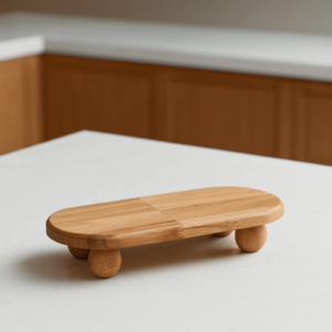 OVAL AKASYA TOP AYAKLI SUNUMLUK