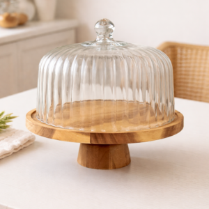 MİEN AKASYA STANDLI CAM FANUS