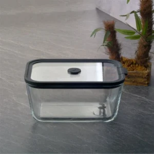 MİEN SAZDIRMAZ KAPAKLI CAM SAKLAMA KABI